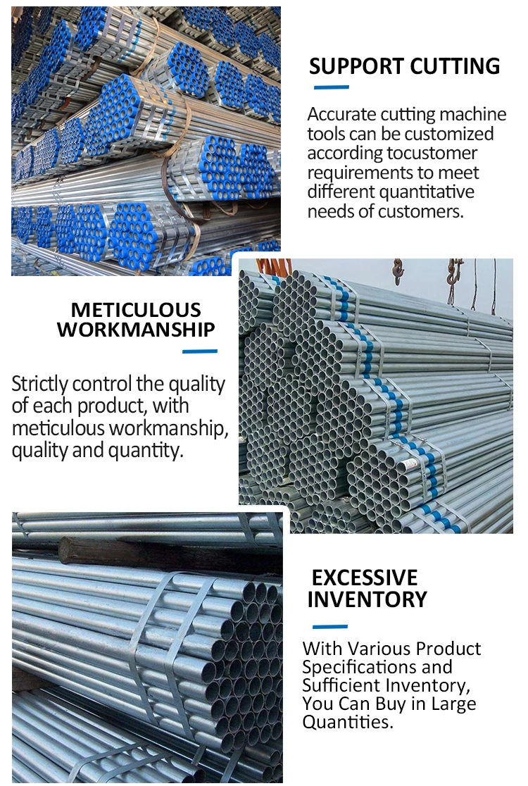 Selling Factory Galvanized Pipes for Sale Galvanized Welded Pipe Galvanized