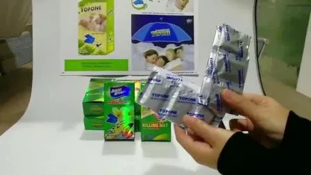 Topone repelente de insetos OEM pesticida tapete elétrico para mosquitos